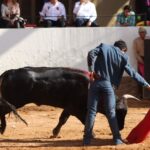 Isaac Fonseca cortando dos orejas en Hacienda El Salitre