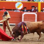 Miguel Ángel Perera en acción en la Feria del Señor de los Milagros