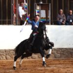 Toreros dando la vuelta al ruedo en Hacienda El Salitre