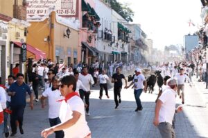 Éxito y Saldo Blanco en el Encierro al Estilo Pamplona en Huamantla