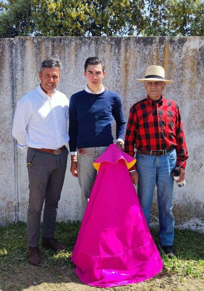 Bruno Aloi con Joselito Arroyo y Enrique Martín Arranz
