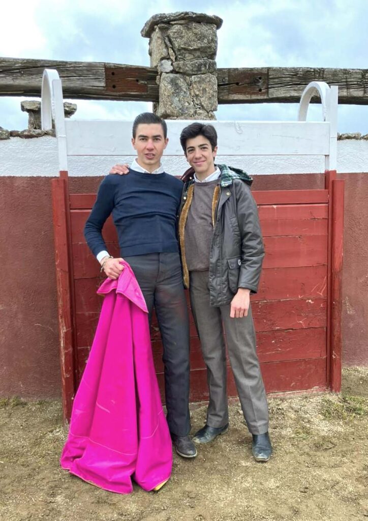 Bruno Aloi con Marco Pérez