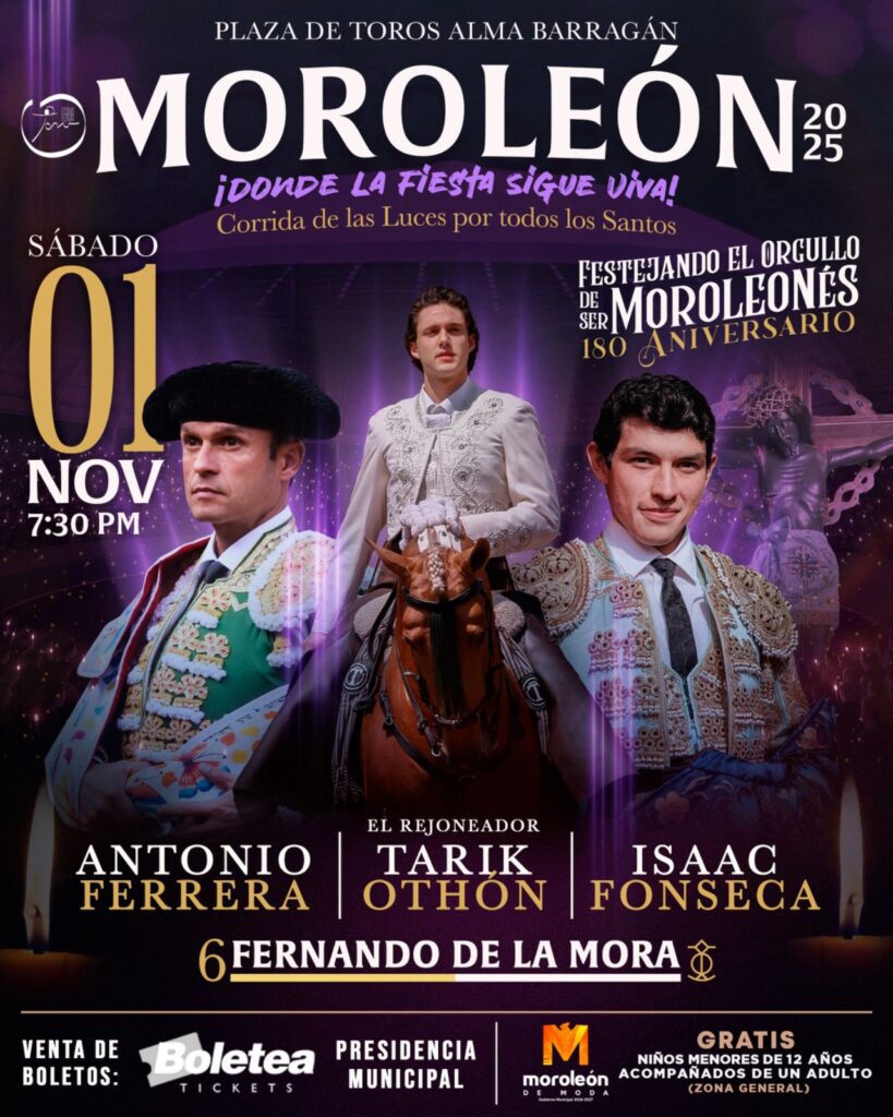 CORRIDA DE LAS LUCES EN MOROLEON