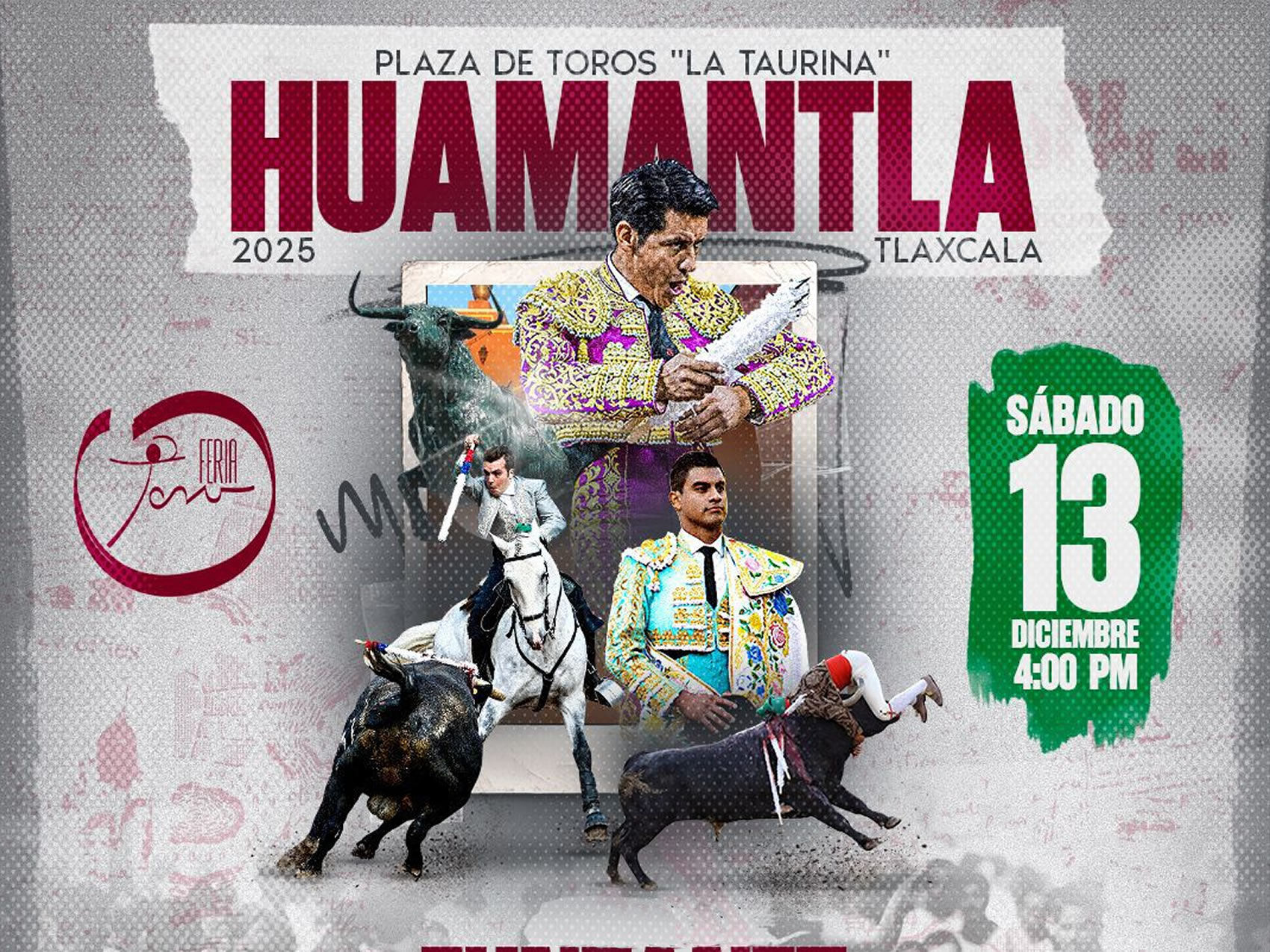 HUAMANTLA TENDRÁ TOROS EN DICIEMBRE