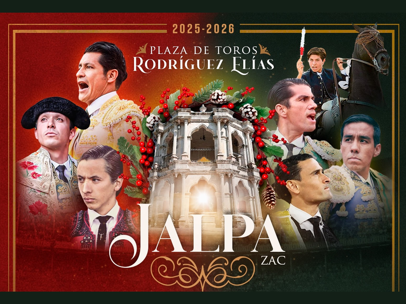 JALPA ANUNCIA SUS CORRIDAS TRADICIONALES DE NAVIDAD Y AÑO NUEVO PARA 2025–2026