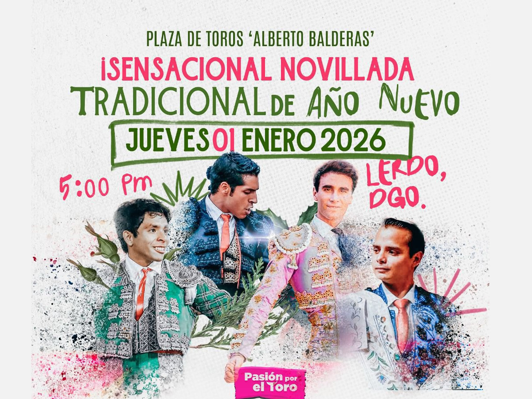 ANUNCIAN FESTEJOS DE FIN DE AÑO EN DURANGO