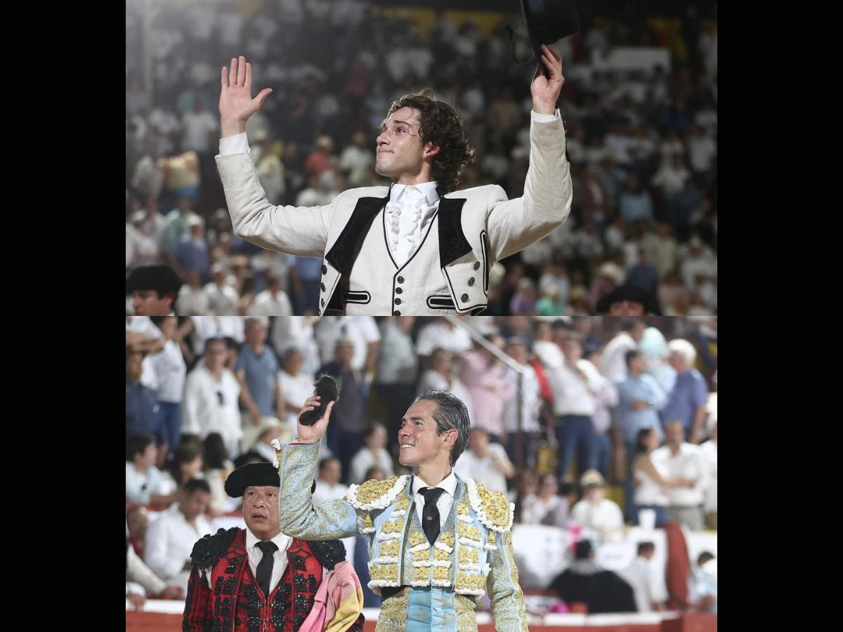 DOS OREJAS EN LA CORRIDA BLANCA DE MÉRIDA