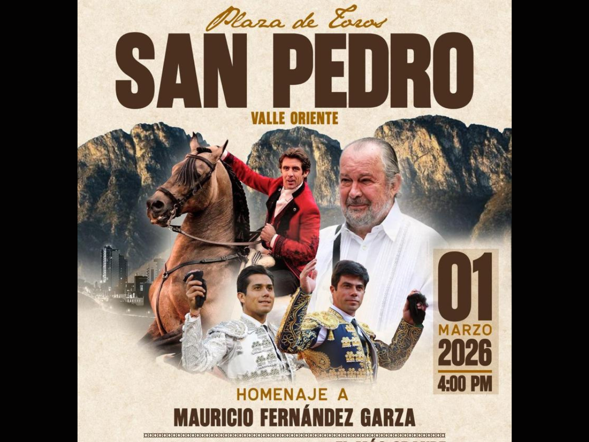HABRÁ TOROS EN SAN PEDRO GARZA GARCÍA, N.L.