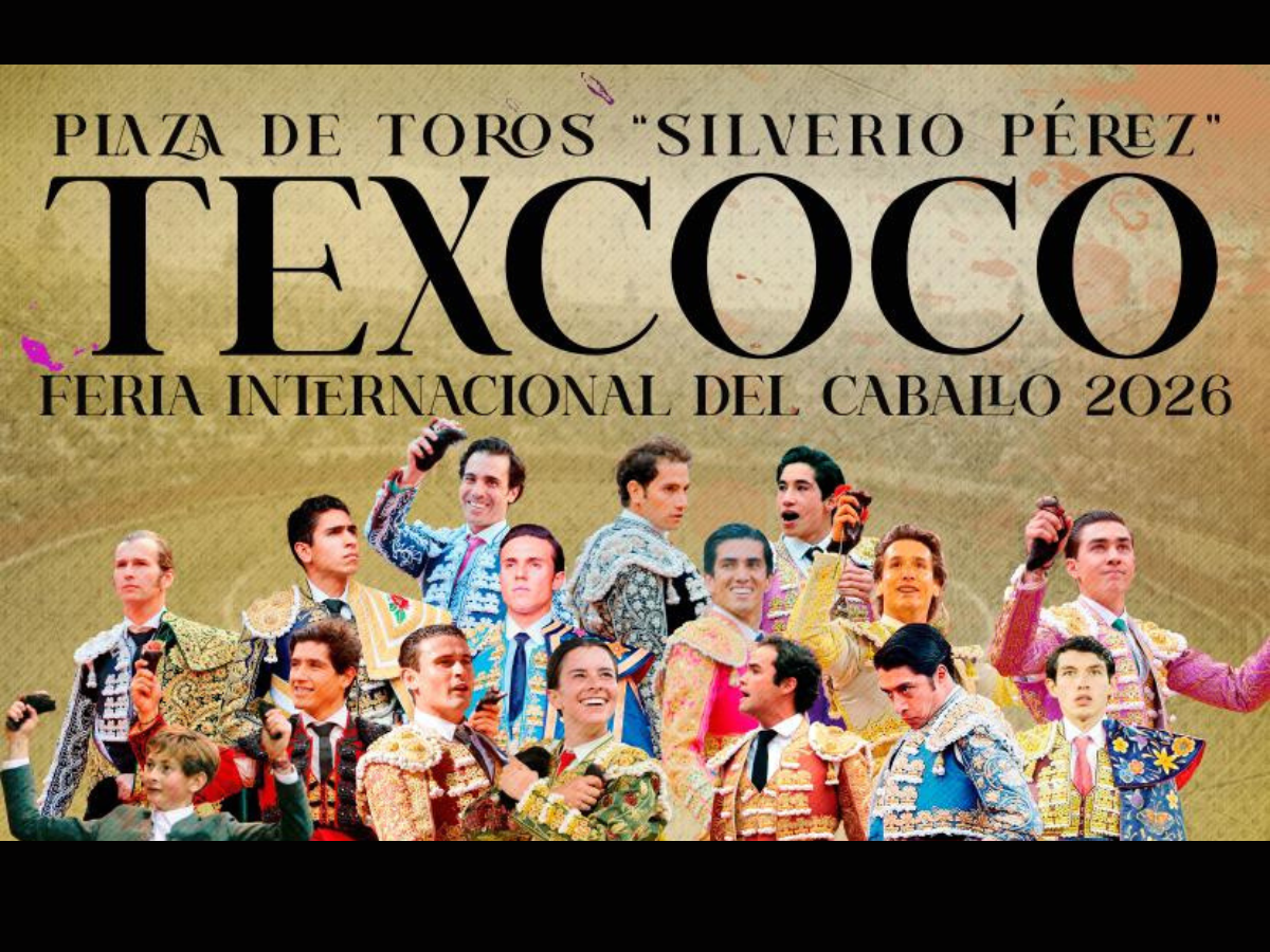 REVELAN LOS CARTELES TAURINOS PARA FERIA DE TEXCOCO