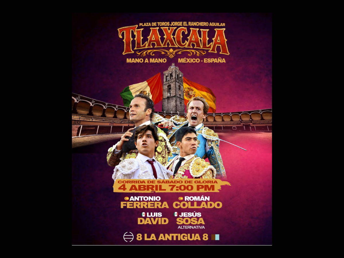 SÁBADO DE GLORIA EN TLAXCALA: JESÚS SOSA TOMARÁ LA ALTERNATIVA