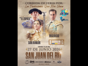 ANUNCIAN CARTEL DE FERIA PARA SAN JUAN DEL RÍO