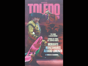MORANTE, MANZANARES Y ÁLVARO LORENZO ILUMINARÁN EL CORPUS CHRISTI DE TOLEDO