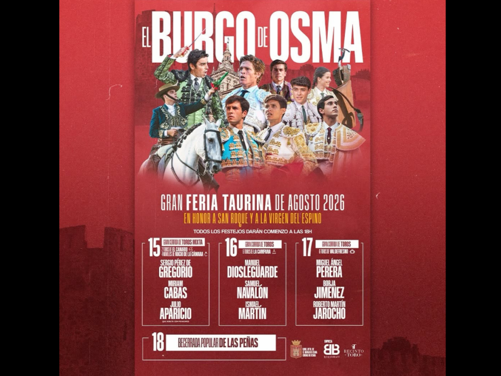 BURGO DE OSMA PRESENTA UNA FERIA DE LUJO