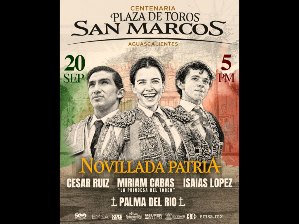 LA NUEVA GENERACIÓN DEL TOREO TOMA LA CENTENARIA PLAZA SAN MARCOS